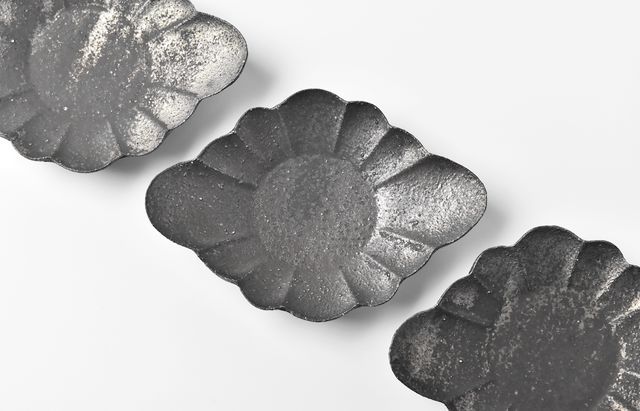 山本哲也 6 sabi-稜花菱形小皿 ｜ 暮らしのうつわ花田 和食器 通販