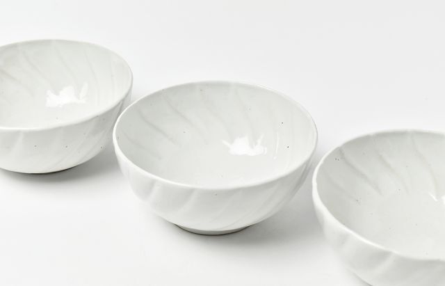 山本哲也 12 白釉モールボウル ｜ 暮らしのうつわ花田 和食器 通販