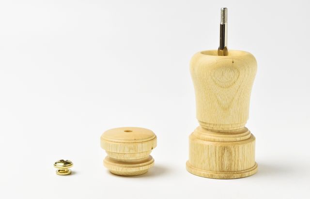 木工ヤマニ ☆16 胡椒挽き ニンジン 4吋 エノキ ｜ 暮らしの