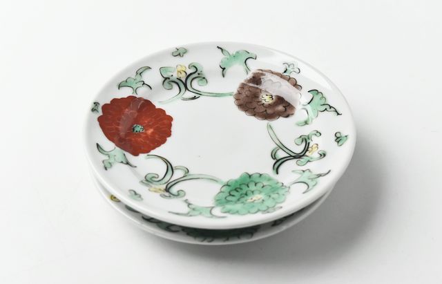 九谷青窯 48 色絵小皿 ｜ 暮らしのうつわ花田 和食器 通販