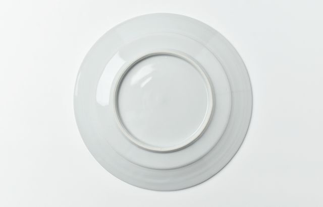 黄巻格子文楕円深皿】中尾万作 九谷青窯 2枚セット