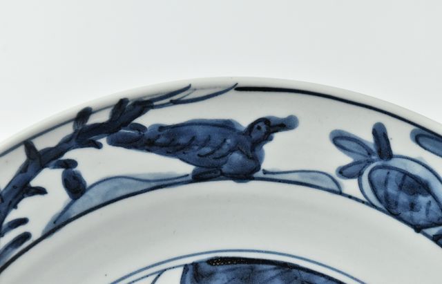 北野敏一（犀ノ音窯） 樹下双鹿図大皿 ｜ 暮らしのうつわ花田 和食器 通販