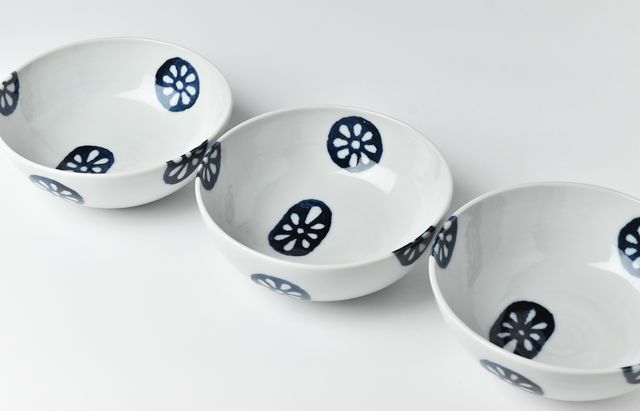 徳永遊心 蓮根5寸鉢 ｜ 暮らしのうつわ花田 和食器 通販