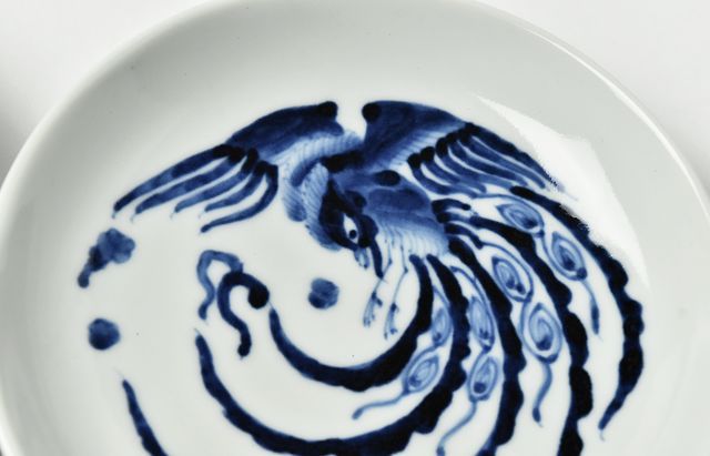 岩永浩 鳳凰丸文5寸皿 ｜ 暮らしのうつわ花田 和食器 通販