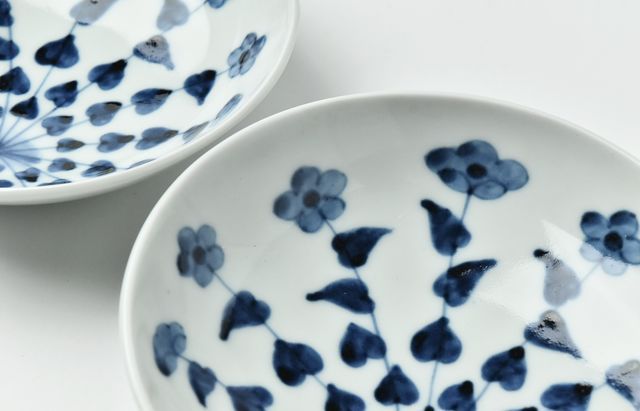 和食器　岩永浩さんの松竹梅丸紋中鉢 和食器 岩永浩さんの松竹梅丸紋中鉢