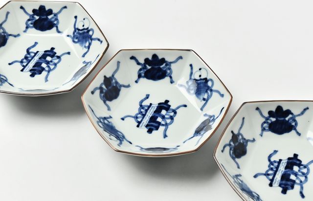 岩永浩　中皿 松竹梅丸紋 リム7寸皿《岩永 浩》 | 24to3［西富陶磁器オンライン