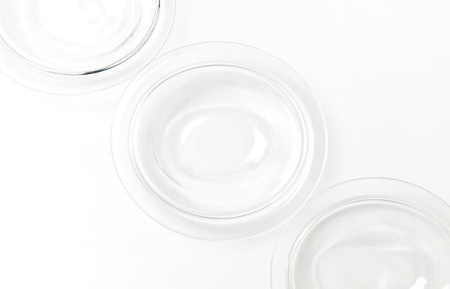 河上智美エッジプレートオーバル（クリア）｜暮らしのうつわ花田