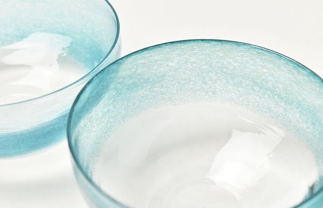 河上智美 ピンブロー小鉢（トルコブルー） ｜ 暮らしのうつわ花田 和