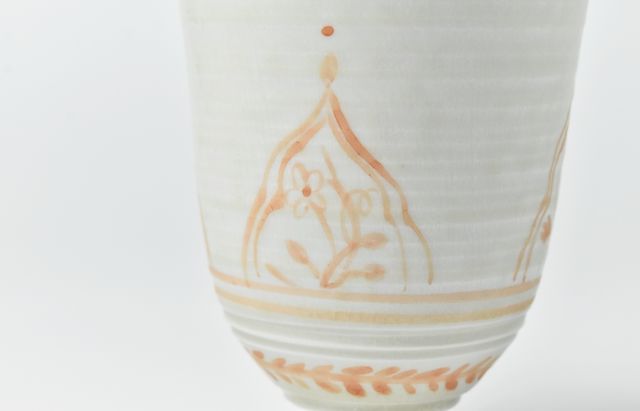 稲村真耶 月光釉赤絵ゴブレットB ｜ 暮らしのうつわ花田 和食器 通販