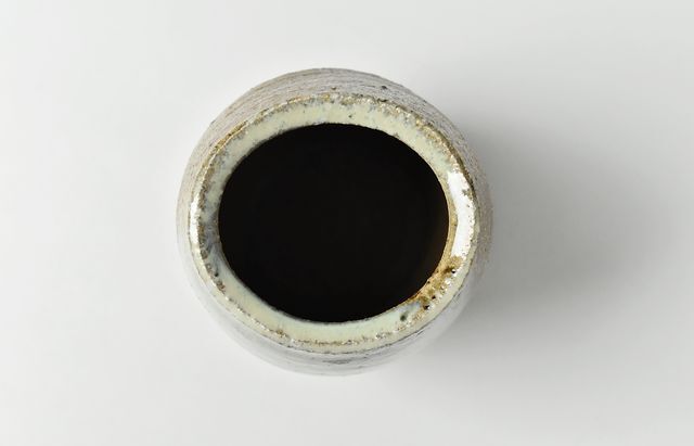 余宮隆 161B 釉流し楕円花入れ（大） ｜ 暮らしのうつわ花田 和食器 通販