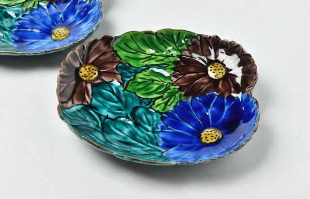 浦陽子 色絵菊平向付 ｜ 暮らしのうつわ花田 和食器 通販
