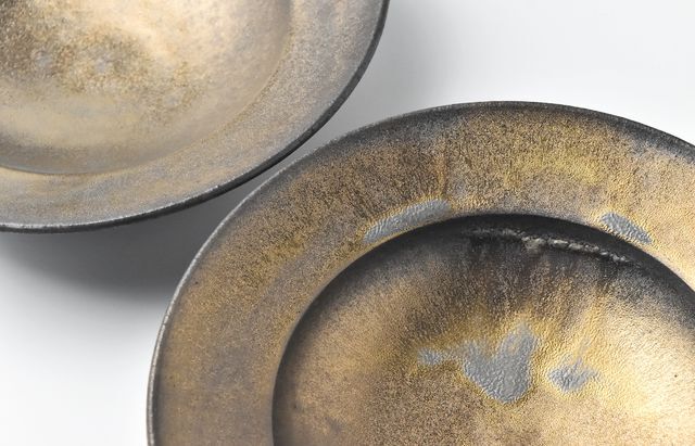 城進 37 金彩釉スープ皿 ｜ 暮らしのうつわ花田 和食器 通販