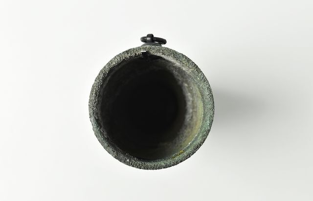 花入3点 野口悦士 249 緑青筒掛花入 ｜ 暮らしのうつわ花田 和食器 通販