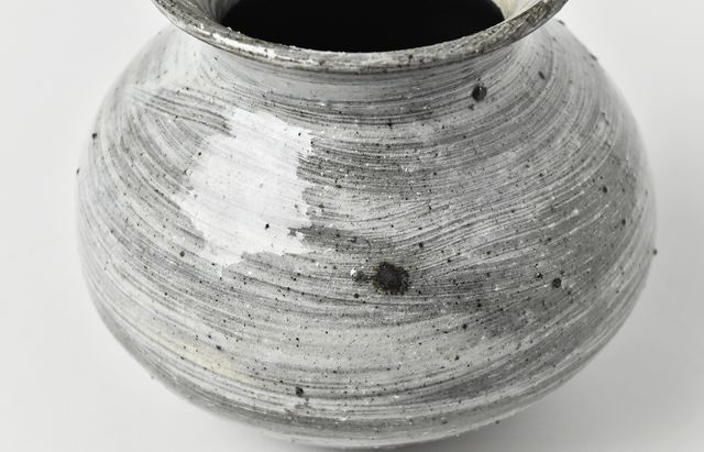 水垣千悦 44 刷毛目丸壺 ｜ 暮らしのうつわ花田 和食器 通販