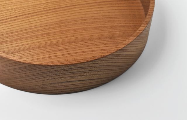 ふじい製作所　1点もの　欅丸盆 Peonies様専用 ふじい製作所 1点もの 欅丸盆 - メルカリ