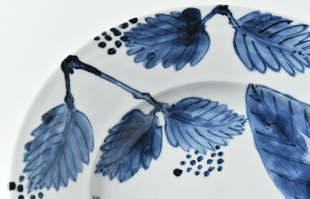 古川桜 53 ムシカリビワの葉鉢 ｜ 暮らしのうつわ花田 和食器 通販