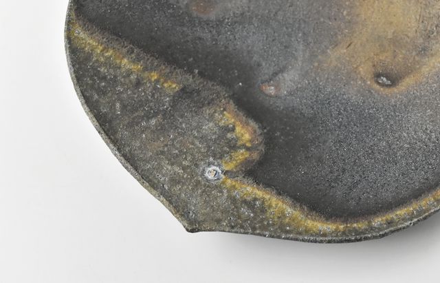 土本訓寛・久美子 34 焼締象嵌蓮弁皿（大） ｜ 暮らしのうつわ花田 和