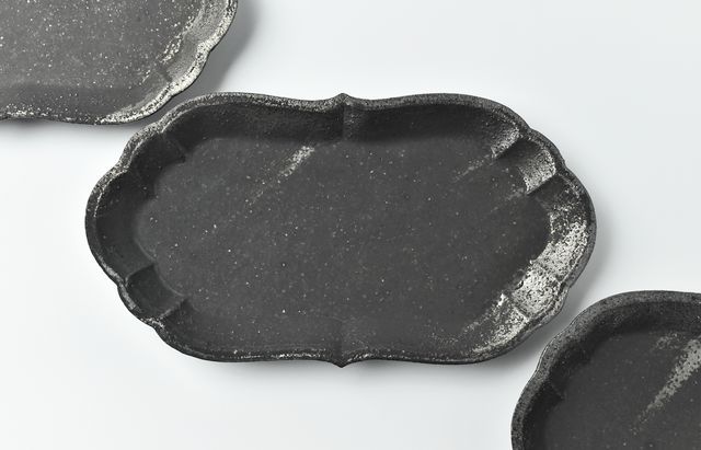 山本哲也 9 sabi-稜花長皿 ｜ 暮らしのうつわ花田 和食器 通販