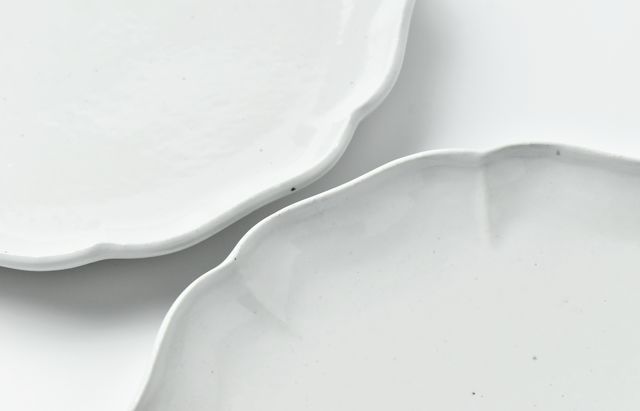 山本哲也作　魯山人写　銀彩向付四方皿　６枚 3cd25b578195a5d66d33202e57e420