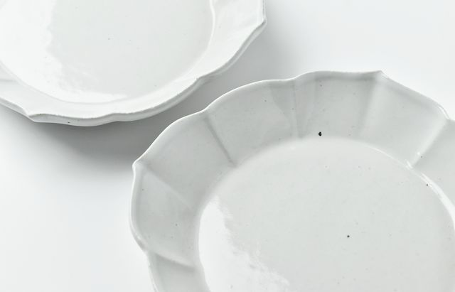 山本哲也 14 白釉桔梗形鉢 ｜ 暮らしのうつわ花田 和食器 通販