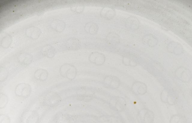 松本優樹 3 もみ灰釉尺皿（絵） ｜ 暮らしのうつわ花田 和食器 通販