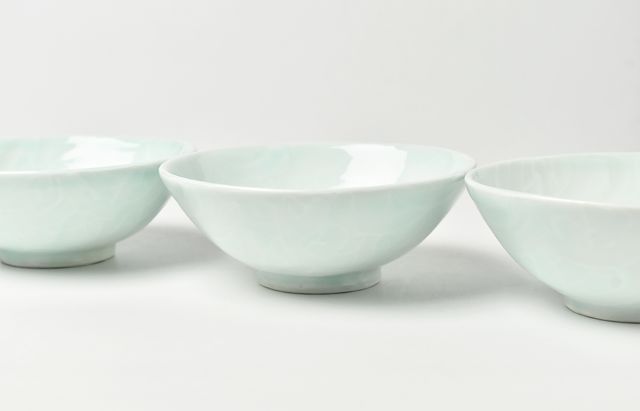 鈴木重孝 青白磁指頭文小鉢 ｜ 暮らしのうつわ花田 和食器 通販