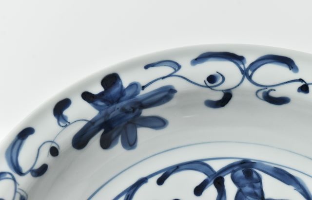 北野敏一（犀ノ音窯） 蓮鷺文大皿 ｜ 暮らしのうつわ花田 和食器 通販