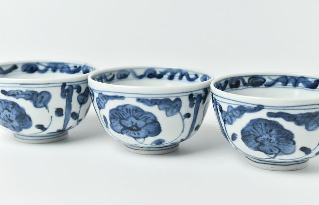 北野敏一（犀ノ音窯） 牡丹文汲出碗 ｜ 暮らしのうつわ花田 和食器 通販