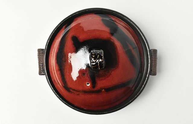 和泉良法 3 辰砂土鍋 ｜ 暮らしのうつわ花田 和食器 通販