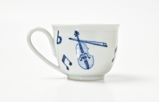 海野裕 マグカップ バイオリン ｜ MOAS Kids モアスキッズ 暮らしの