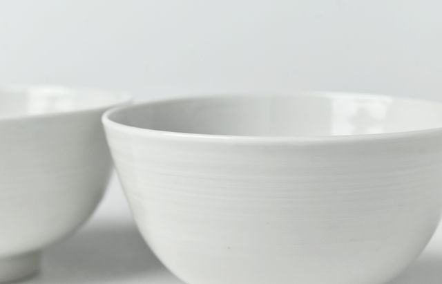 水野克俊 68 白磁飯碗 ｜ 暮らしのうつわ花田 和食器 通販
