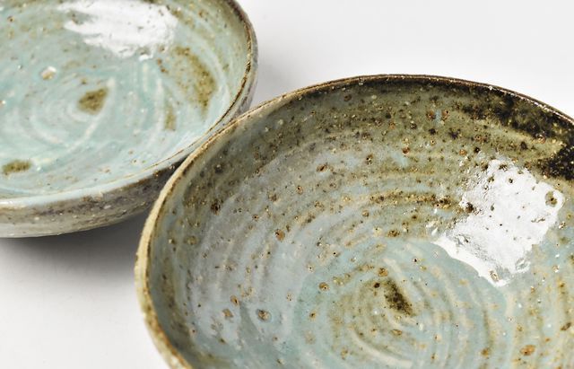 吉田学 青刷毛目取り鉢 ｜ 暮らしのうつわ花田 和食器 通販