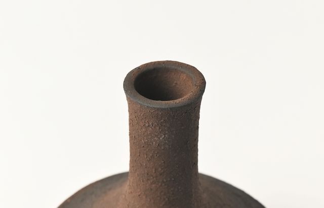 雪ノ浦裕一 14D 漆黒砧花器 ｜ 暮らしのうつわ花田 和食器 通販