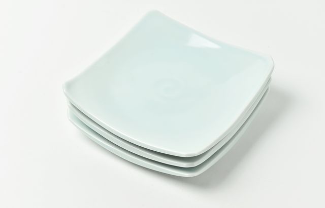 陶房独歩炎 2 青白磁四方中皿 ｜ 暮らしのうつわ花田 和食器 通販