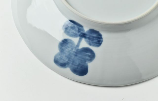 日下華子 だみ花8.5寸皿 ｜ 暮らしのうつわ花田 和食器 通販