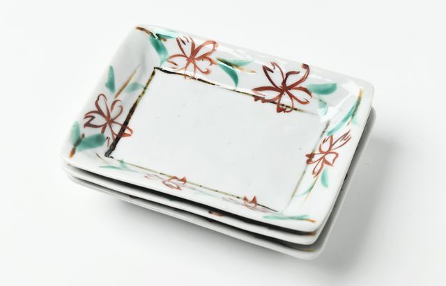 中尾万作 さくら長方浅皿 ｜ 暮らしのうつわ花田 和食器 通販