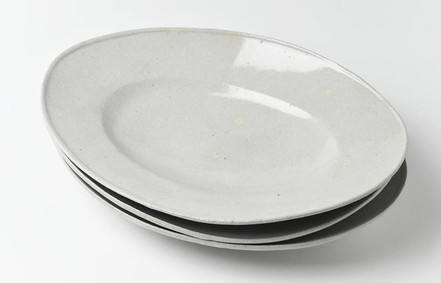 林拓児 7 貫入楕円皿大 ｜ 暮らしのうつわ花田 和食器 通販