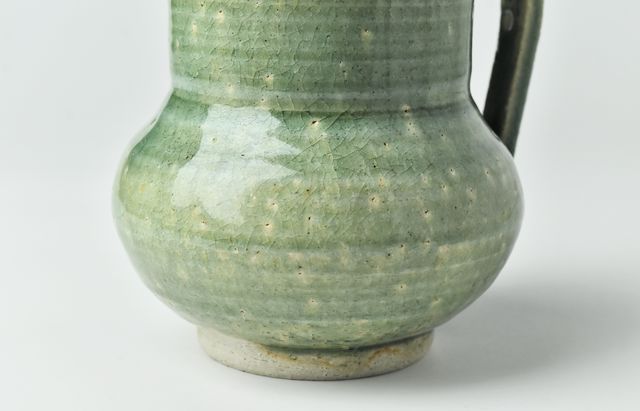 林拓児 54B 緑釉花入小 ｜ 暮らしのうつわ花田 和食器 通販