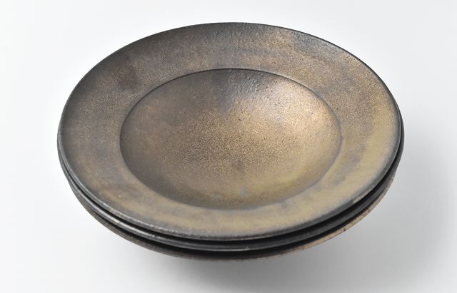 城進 37 金彩釉スープ皿 ｜ 暮らしのうつわ花田 和食器 通販