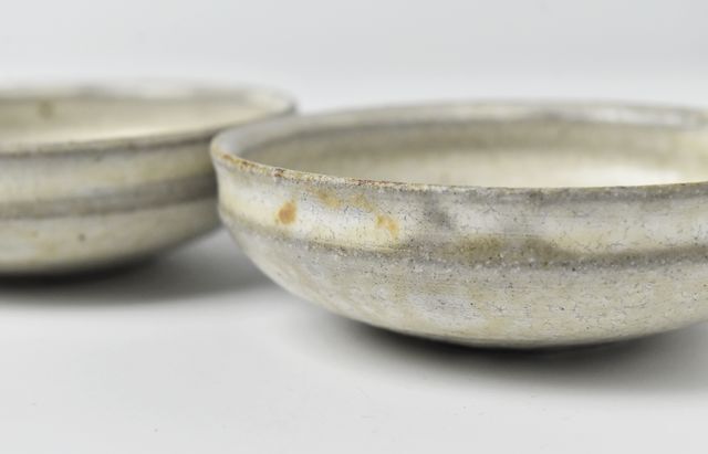 粉引中鉢　作家もの　土物 粉引中鉢 作家もの 土物