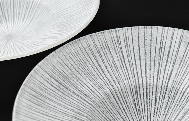 d.Tam 中村孝子/桃子 13 snowline 大鉢 ラジアル ｜ 暮らしのうつわ