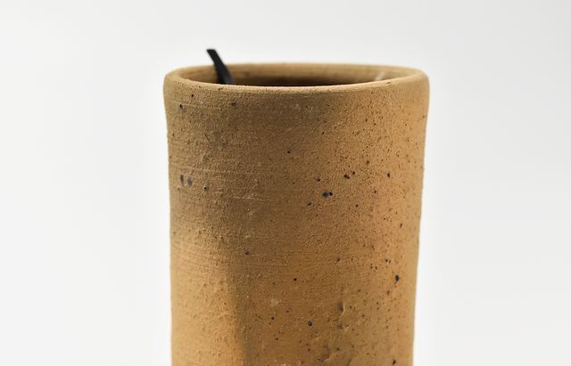 野口悦士 243 エレキナンバン筒掛花入 ｜ 暮らしのうつわ花田 和食器 通販