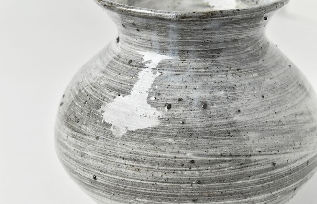 水垣千悦 44 刷毛目丸壺 ｜ 暮らしのうつわ花田 和食器 通販