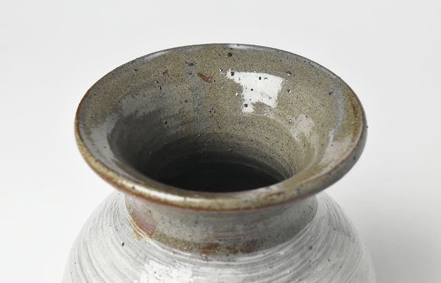 水垣千悦 132 刷毛目広口壺 ｜ 暮らしのうつわ花田 和食器 通販