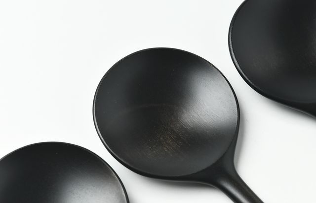 ふじい製作所 9 匙 65 黒拭漆 ｜ 暮らしのうつわ花田 和食器 通販
