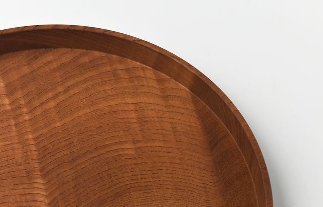 ふじい製作所 29 欅の盆 322/35 ｜ 暮らしのうつわ花田 和食器 通販
