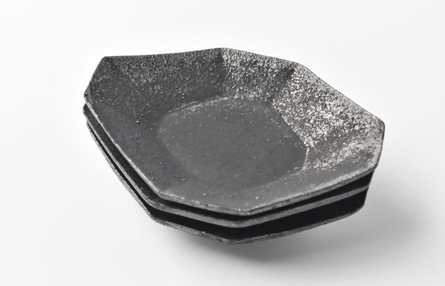 山本哲也 5 sabi-八角小皿 ｜ 暮らしのうつわ花田 和食器 通販