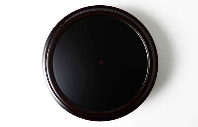 浄法寺 7寸二段丸重（溜） ｜ 暮らしのうつわ花田 和食器 通販