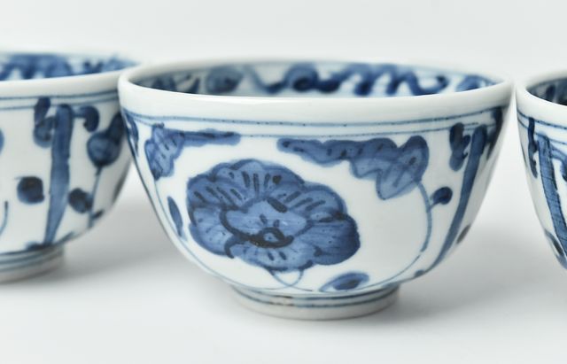 北野敏一（犀ノ音窯） 牡丹文汲出碗 ｜ 暮らしのうつわ花田 和食器 通販