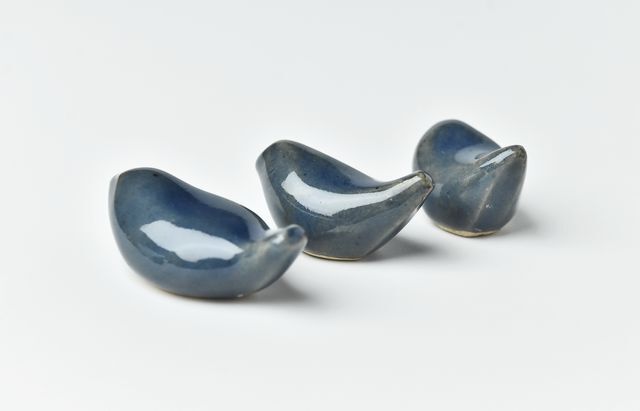 山中恵介 箸置ルリ鳥 ｜ 暮らしのうつわ花田 和食器 通販